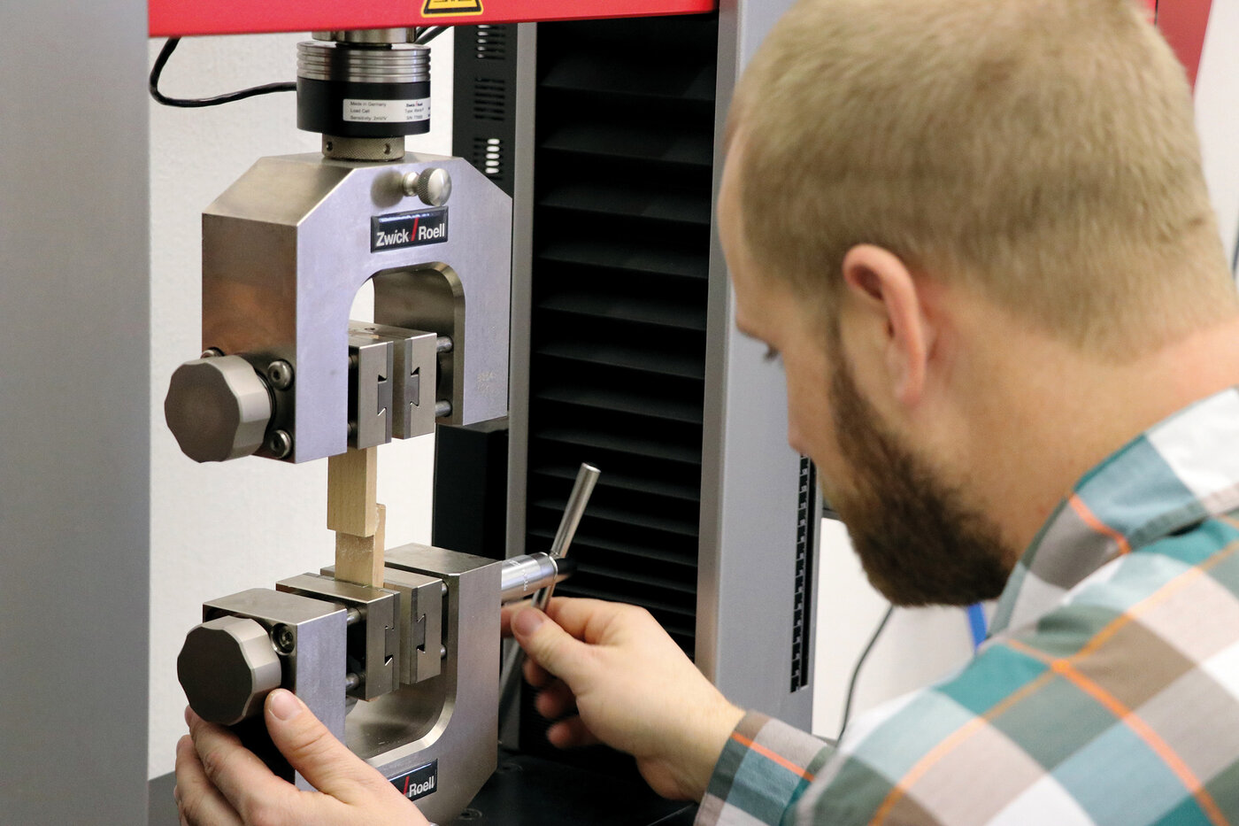 Verklebungstest im Labor