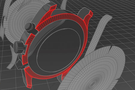 CAD-Darstellung Stanzteile