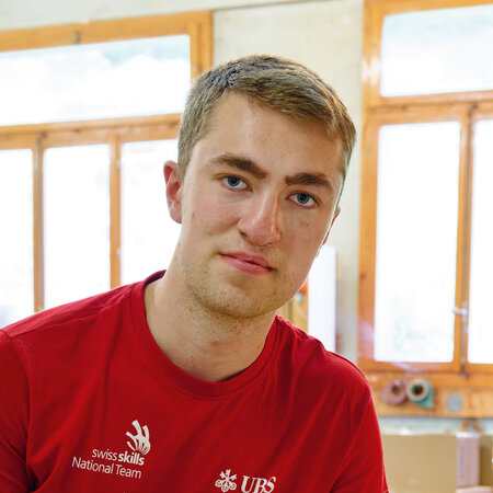 Portraitbild von Loïc Santschi, Teilnehmer an den World Skills 2024