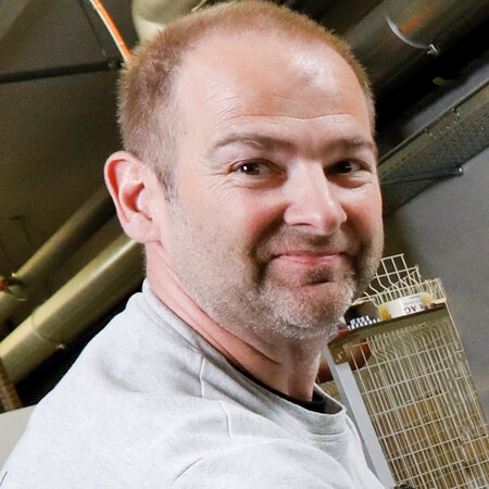 Porträt Daniel Portmann Produktionsleiter bei der Heim AG