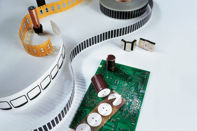 Verschiedene Formstanzteile zum Abdecken oder Isolieren von elektronischen Bauteilen