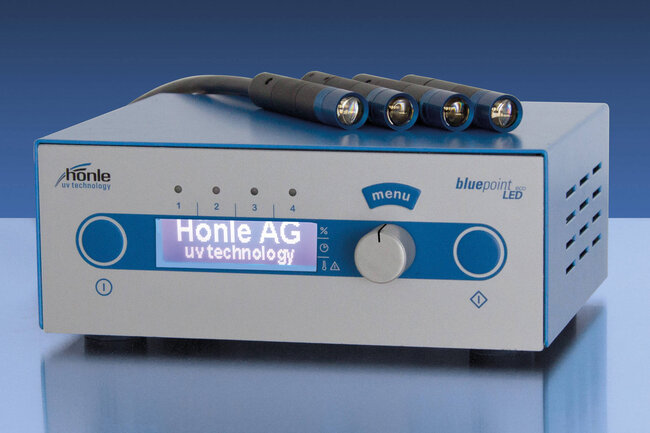 Bluepoint LED Hochleistungs-Punktstrahler-Gerät von Hönle.