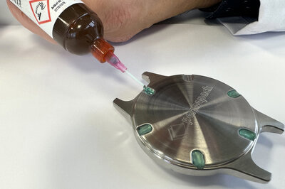 Abdecken von Schlüsselhöhlen mit Vitralit Mask 