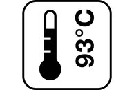 Piktogramm für Temperaturbeständigkeit