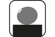 Piktogramm: Geeignet für niederenergetische Materialien