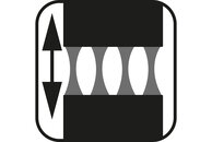 Piktogramm für gleichmässige Spannungsverteilung