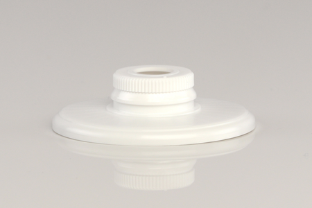 Weisse Tubenschulter geprellt, Ausführung Slim. 