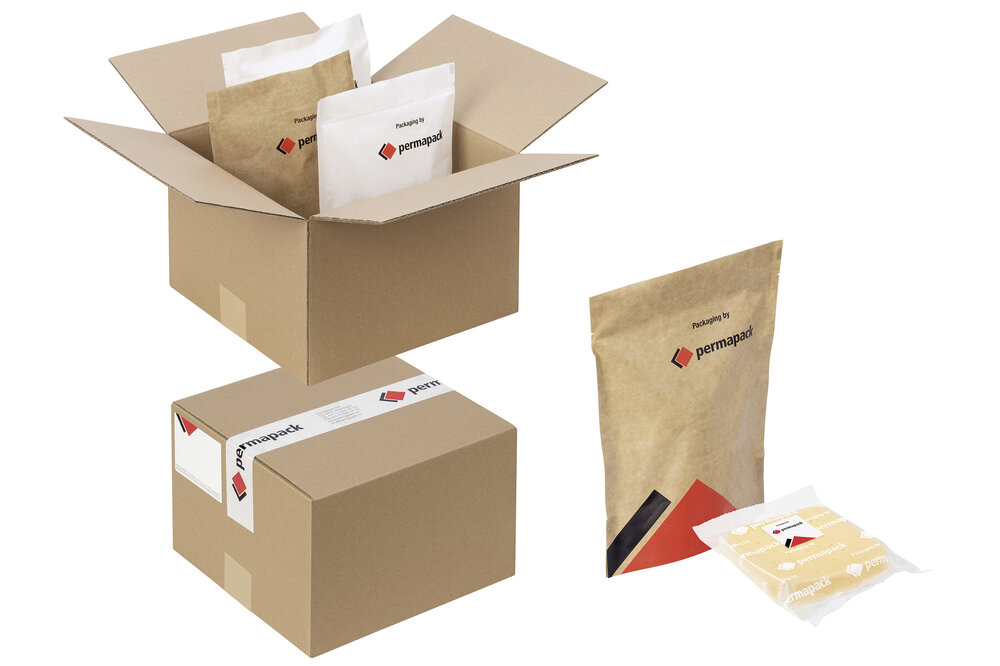 Etiketten, Selbstklebebänder, Verbundfolie und Fonduebeutel für die Milchprodukte-Branche. 
