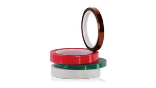 Vier Rollen Elektro-Hochtemperaturklebebänder.