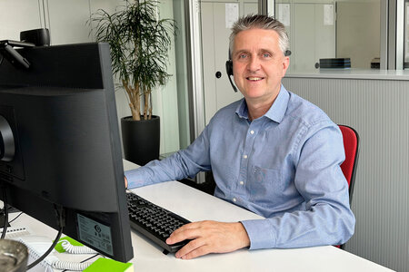 Erich Züst, Leiter Informatik bei Permapack