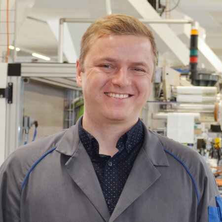 Christian Mrosk, Leiter Produktion und Technik der Tubenproduktion